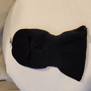 NWT Zumiez hat balaclava mask color black